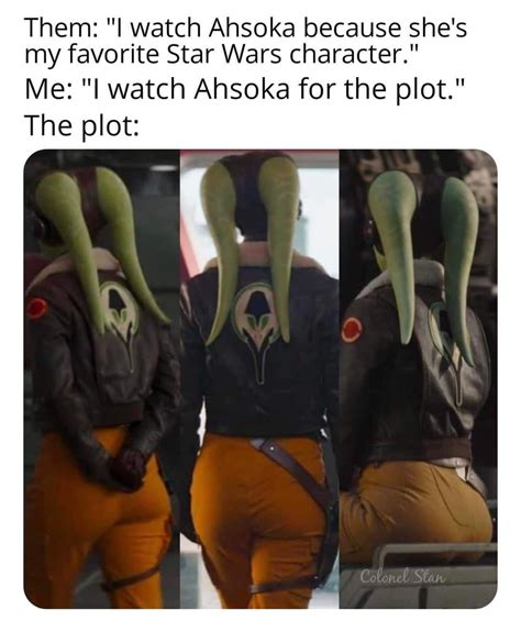 Star wars ahsoka butt moments